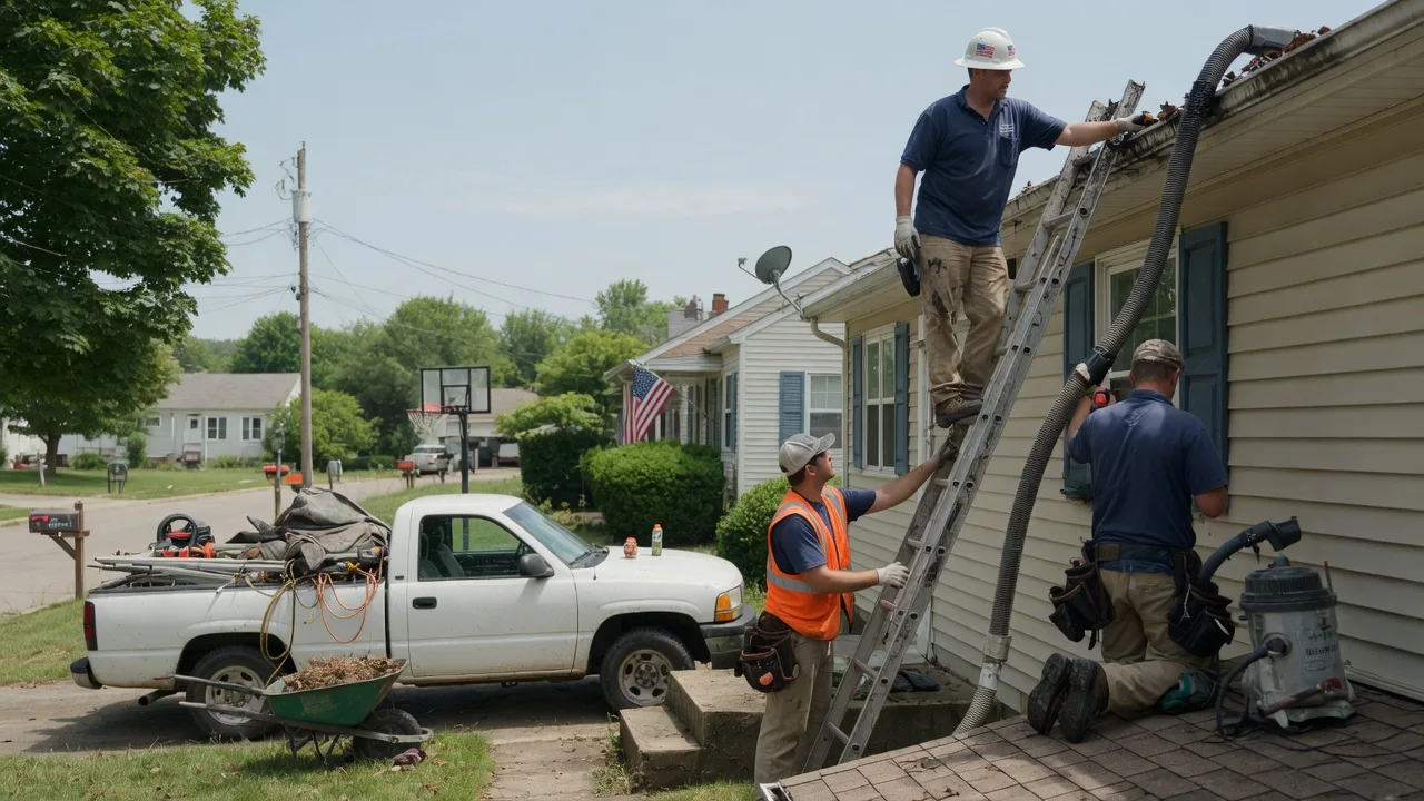 Gutter Installation in West Manchester, OH near me